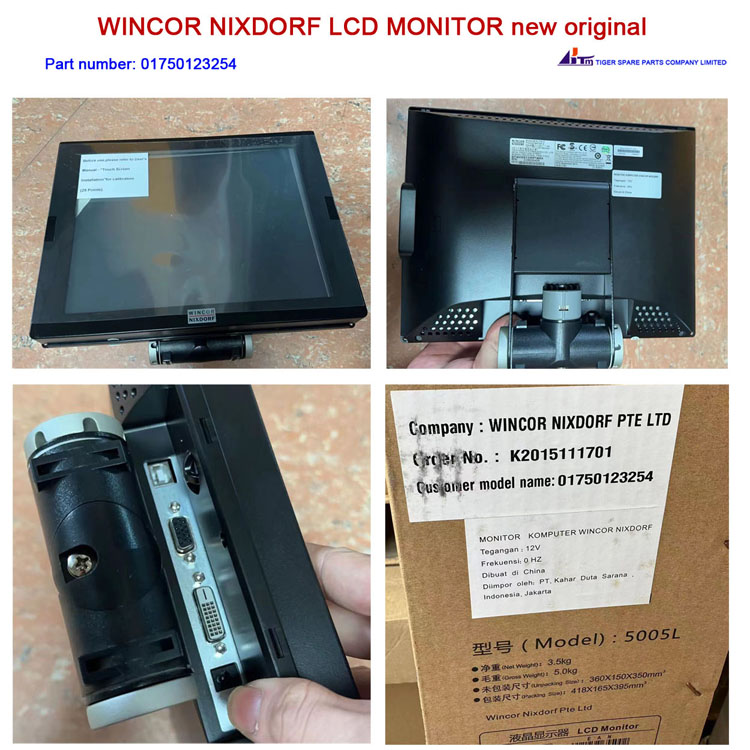 01750123254 Écran LCD Wincor Nixdorf